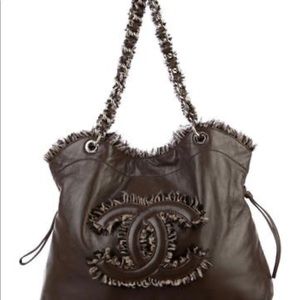 Chanel Authentic Bon Bon Tote tweed